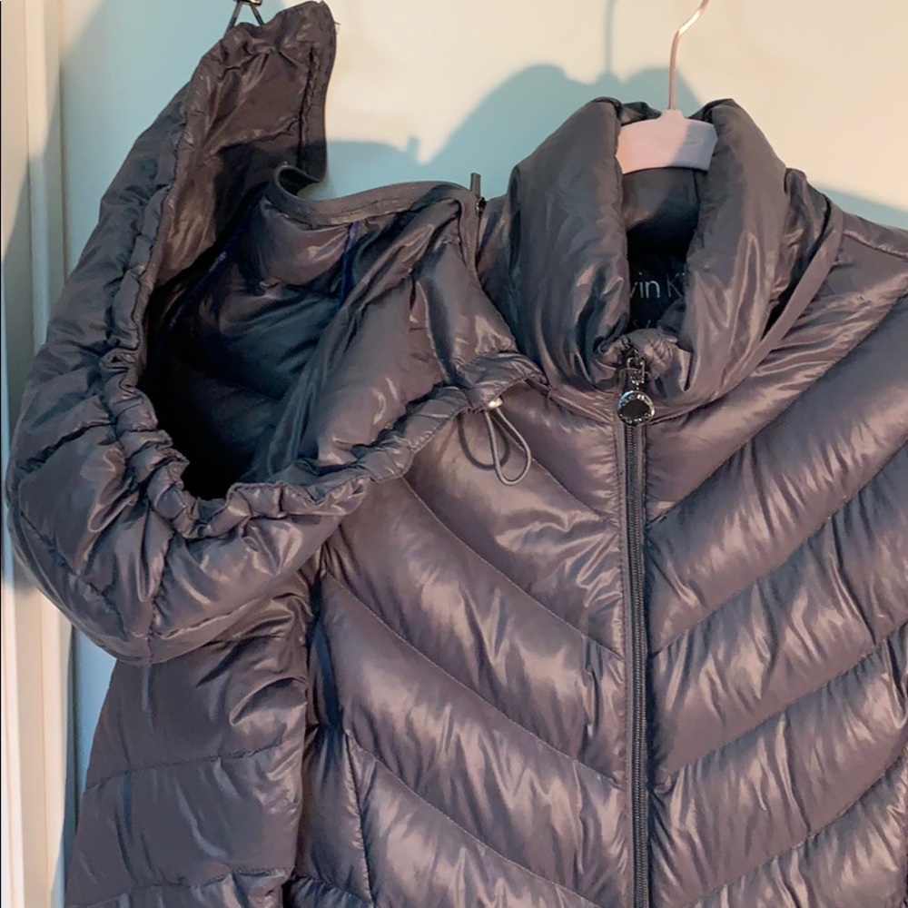 Calvin Klein Medium Length Down Jacket - image 8